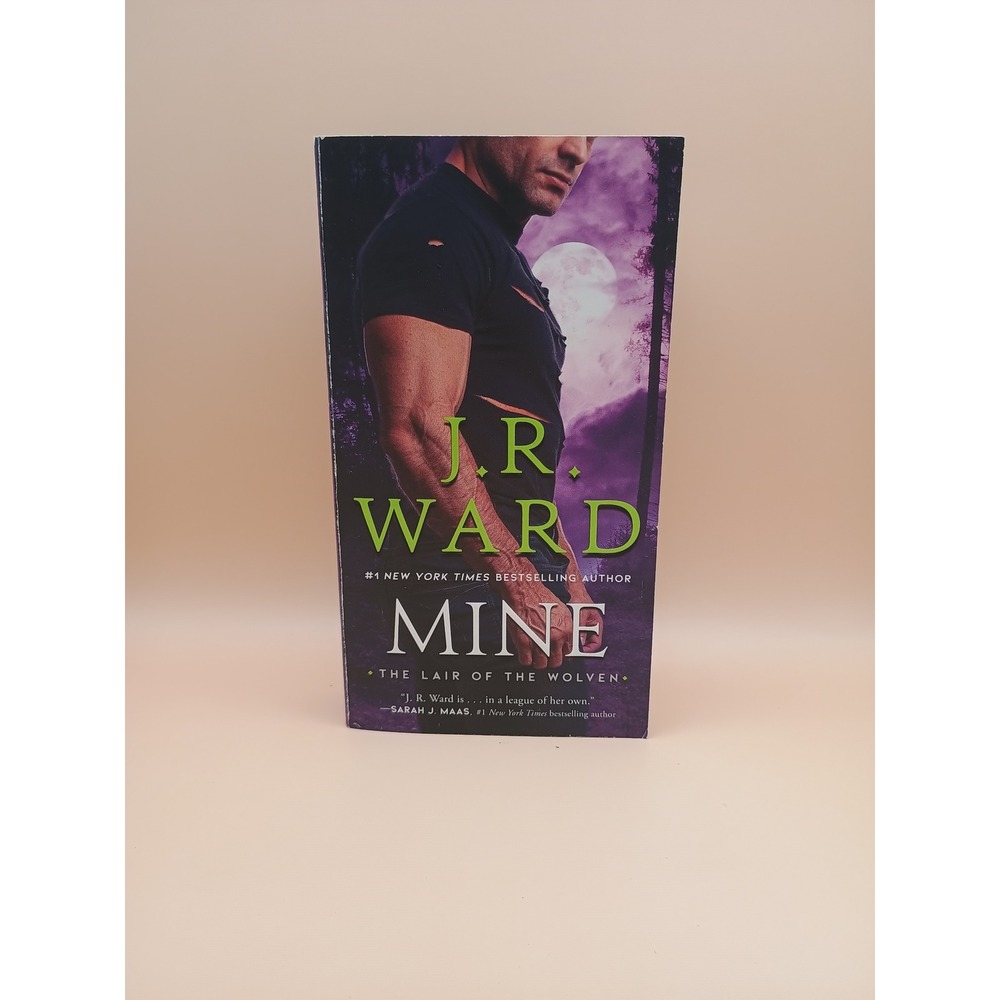Mine by JR Ward Lair of the Wolven Book 2 Mass Market Paperback Romance Fiction